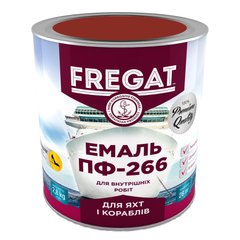 Эмаль для пола ПФ-266 FREGAT красно-коричневая 2,8 кг