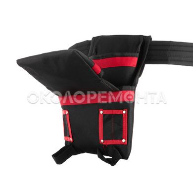 Ящики и сумки для инструментов Сумка поясная слесарно-строительная, 3 кармана, полиэстер INTERTOOL SP-1014