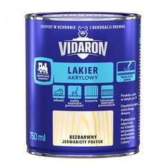 Лак акриловий для деревини Vidaron безбарвний шовковистий глянець 2,5 л
