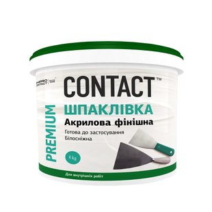 Шпаклівка акрилова фінішна CONTACT 0.5 кг