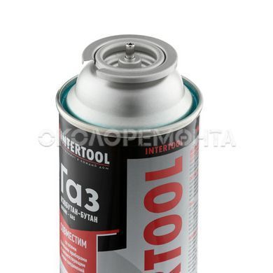 Газовые плиты и горелки Баллон газовый 220 г INTERTOOL GS-0022