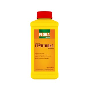 Грунтовка глубокопроникающая FLORA Сolour 1 л