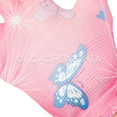 Перчатки Перчатки садовые с полиуретановым покрытием 8" розовые INTERTOOL SP-0162