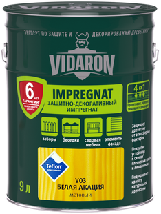 Пропитка для дерева Импрегнат Vidaron V25 орех 0,7 л