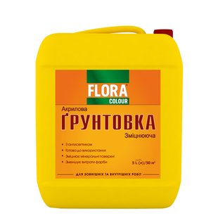 Грунтовка глубокопроникающая FLORA Сolour 1 л