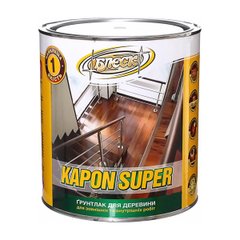 Лак грунтувальний KAPON SUPER безбарвний Блєск 0,8 кг