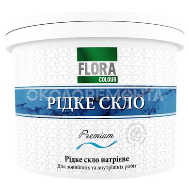 Клей Жидкое стекло FLORA Сolour 2,5 кг