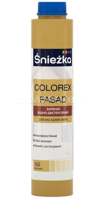 Краситель для фасадных красок Sniezka Colorex Fasad 165 песочный 750 мл