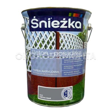 Фарба для бетонних основ Sniezka BETON-POSADZKA Бетон-Підлога B01 світлий горіх 3 л