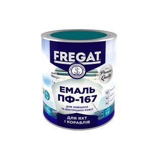 Емаль FREGAT для яхт і кораблів алкідна ПФ-167 яскраво-блакитна 2,8 кг