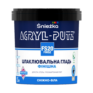 Шпаклевка полимерная Sniezka ACRYL-PUTZ FS20 Finisz 0,5 кг