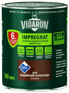 Пропитка для дерева Импрегнат Vidaron V25 орех 0,7 л