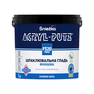 Шпаклевка полимерная Sniezka ACRYL-PUTZ FS20 Finisz 0,5 кг