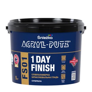 Сополимерная шпаклевочная гладь ACRYL-PUTZ FS01 1DAY FINISH 25 кг