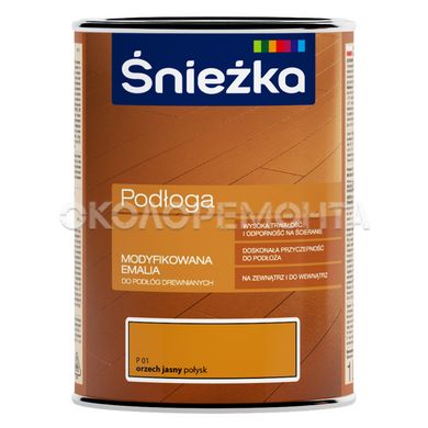 Эмаль для пола Sniezka Podloga орех светлый P01 2,5 л
