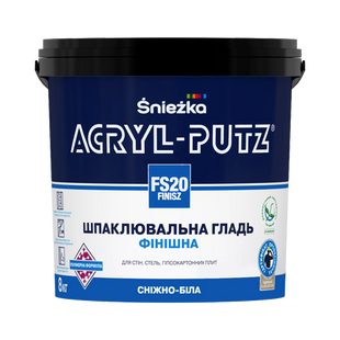 Шпаклевка полимерная Sniezka ACRYL-PUTZ FS20 Finisz 0,5 кг