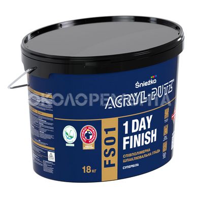 Сополимерная шпаклевочная гладь ACRYL-PUTZ FS01 1DAY FINISH 25 кг